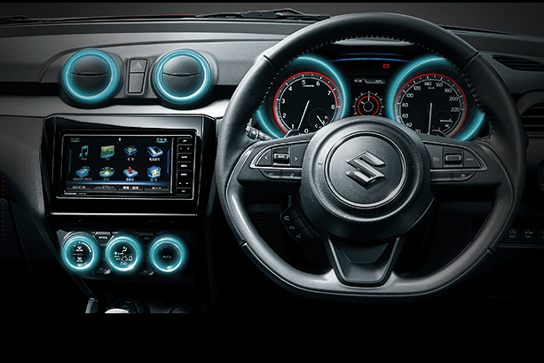 Đánh giá xe Suzuki Swift 2021 về hệ thống thông tin giải trí.